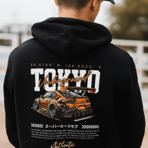 Tokyo Underground Car Hoodie – Street Racing Edition